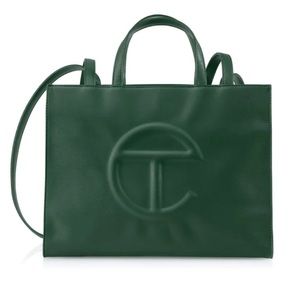 Telfar Medium Shopping Bag Dark Olive